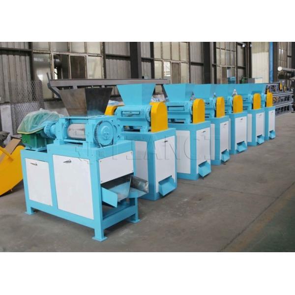Irregular Particles Ammonium Sulfate Granules Double Roll Extrusion Granulator