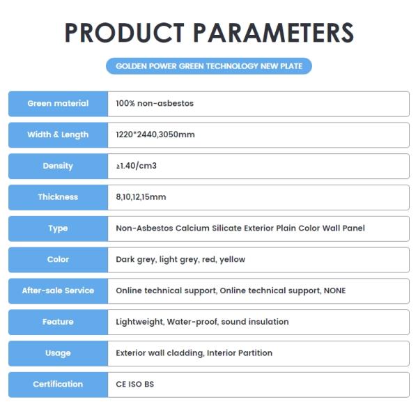 Fiber Cement Sheet for Wall Panel 4.5mm-25mm within Project Solution Capability