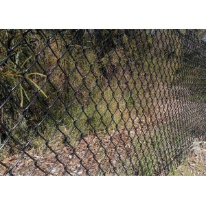Quality Privacy Rhombus 6ft Chain Link Fence For Playgrounds for sale