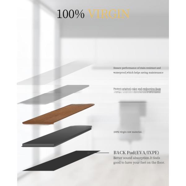 SPC Flooring 4mm/5mm/6mm Click Lock Rigid Luxury Vinyl Plank Stone Composite Flooring