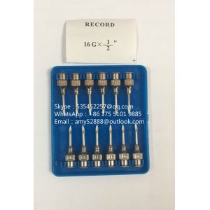 Veterinary Stainless Steel Needle, Veterinary Hypodermic Injection Needle, Luer