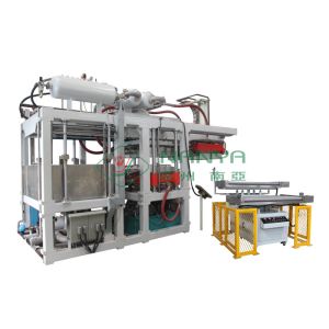 Quality Green Automatic Paper Plate Making Machine / Disposable Plates Making Machine for sale