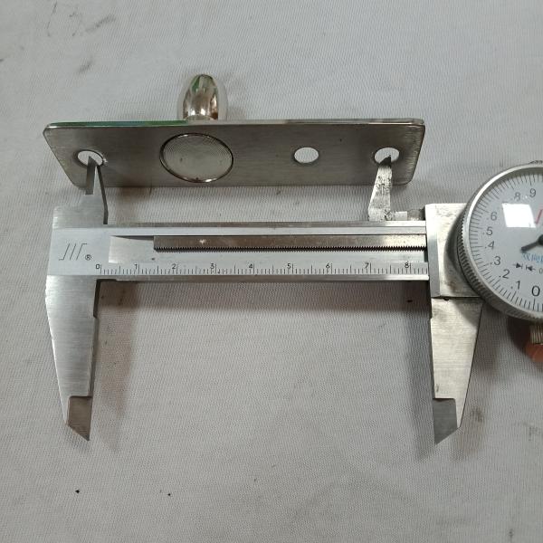 Stainless Steel Top Pivot Patch Fitting Durable For 10-12mm Glass Door