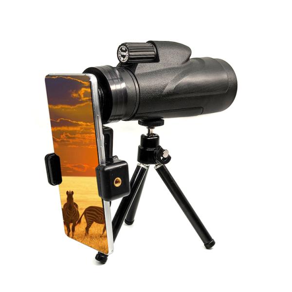 BAK4 Waterproof 12x50 Monocular Bird Watching Telescope With Tripod