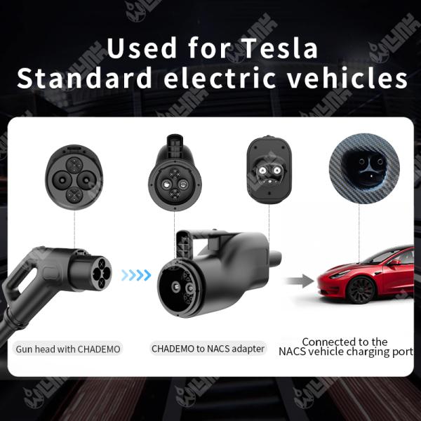 Olink Wholesale NACS Charger CHAdeMO to Tesla Adapter NACS CHAdeMO Adapters for Tesla Model 3