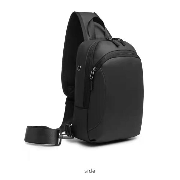 Fashion OEM Nylon Men Shoulder Chest Sling Bags 18*12*28cm