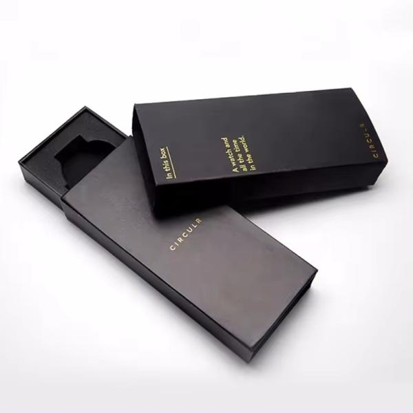 Wholesale OEM Customized PU Leather Men Watch Box Paper Gift Boxes For Watches