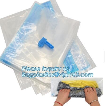 vacuum storage bag set, plastic nylon pe vac bag for travel, K clothes storage bags vacuum, bagplastics, bagease