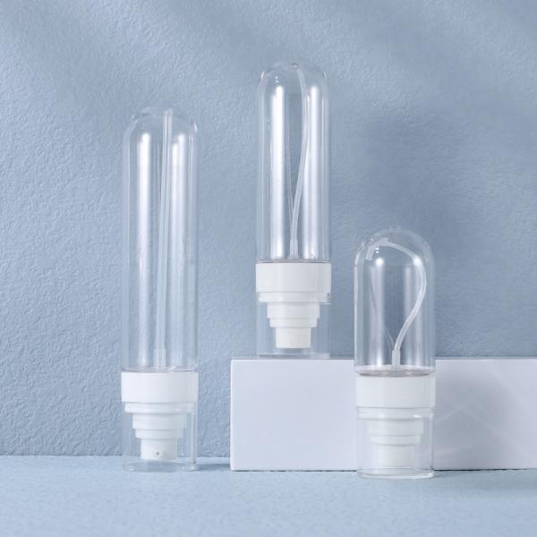 Luxury Cosmetic Mist Spray Perfume Bottle PET Plastic Upside Fine Mist Spray Bottle