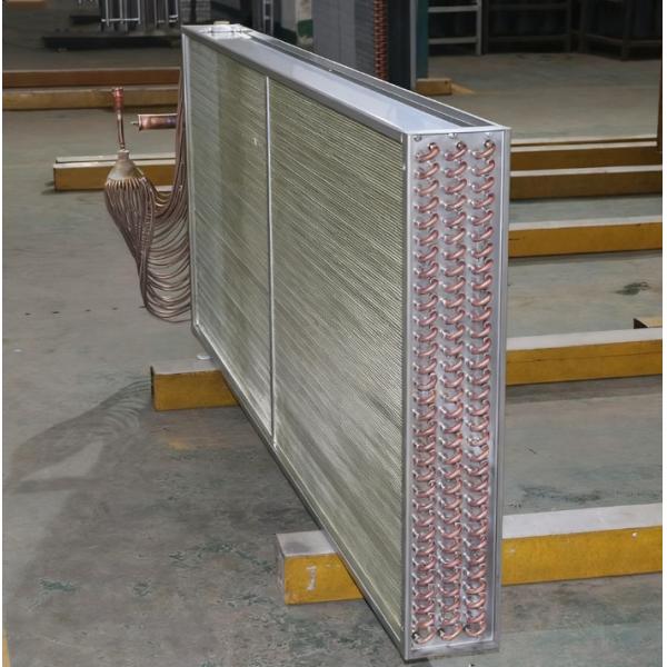 Custom Aluminum Fin Evaporator with Epoxy-Coated Copper Tube for R404A HVAC