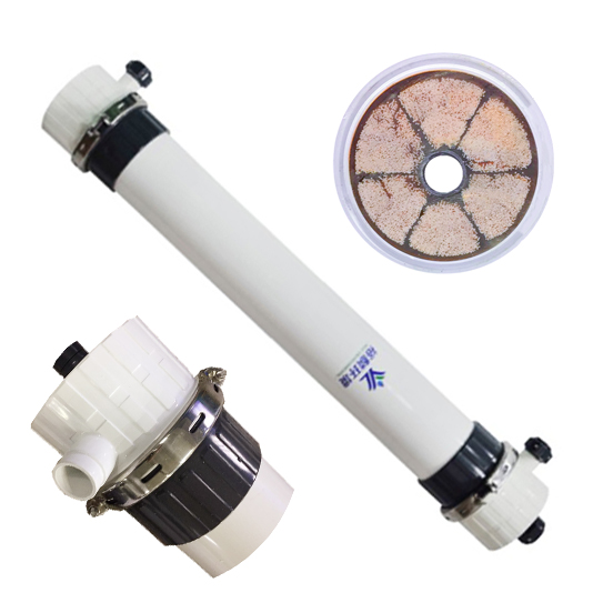 PVDF Filter Ultrafiltration System Washable Hollow Fiber Membrane UF Membrane Pressure Vessel PLC Water Treatment Machinery