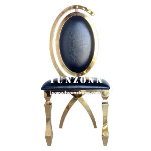 Dubai Luxury Hotel Furniture Cheap Wholesale Gold Stainless Steel Banquet