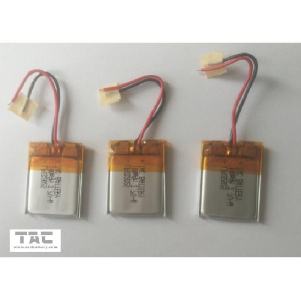 LP032025 100MAH 3.7V Polymer Lithium Battery For Wearable Device