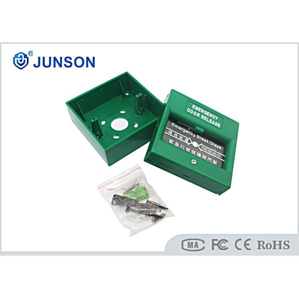 36V DC Fire Exit Door Release Button 3A ABS with Dull Polish Finish