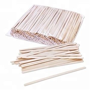 China Disposable Wooden Coffee Sticks Individually Wrapped on sale