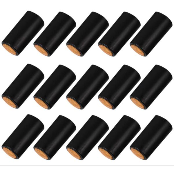 Custom Size Clear PVC Plastic Heat Shrink Capsules for Wine and Liquor Bottle Closures