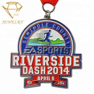 Unique Enamel Stamping Custom Award Medals Marathon Finisher