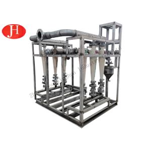 Quality Cassava Potato Starch Processing Equipment Slurry Mud Desander for sale