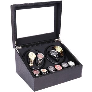 Cardbaord PU Leather Watch Holder Box Embossed Debossed Logo