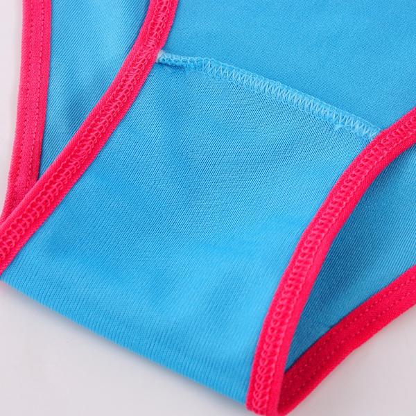 Low end market Chinese blue rose women's underwear