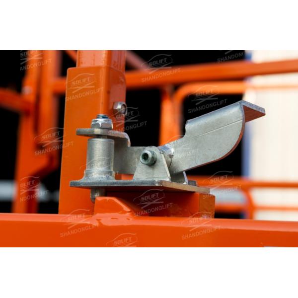 8m Electric Battery Power Self Propelled Elevating Work Platforms / Aerial Lift Scaffolding