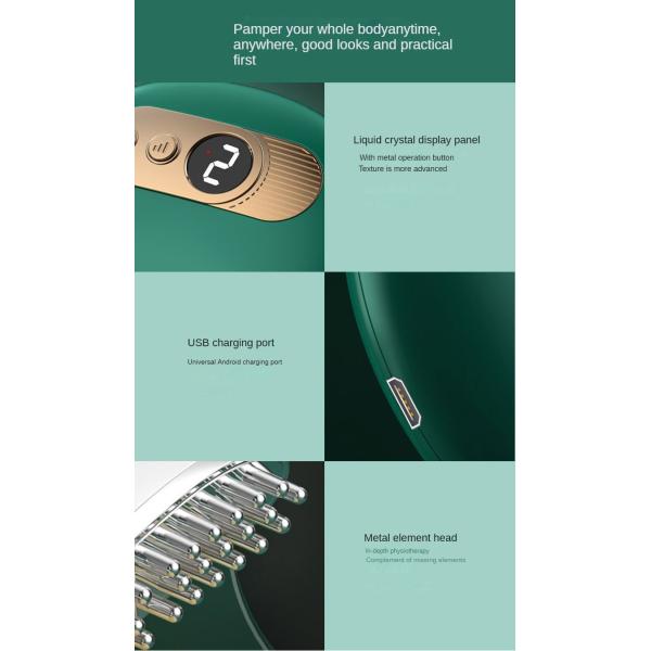 9 Gear Massage Modes Full Body Scraping Massager Guasha Beauty Tool Shaping Massager