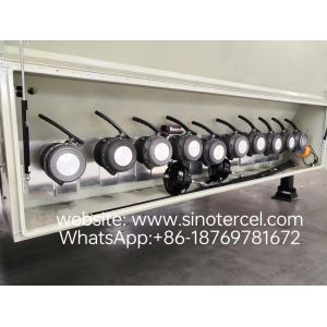 SINOTERCEL Three-axle 40 CBM fuel tank semi-trailer