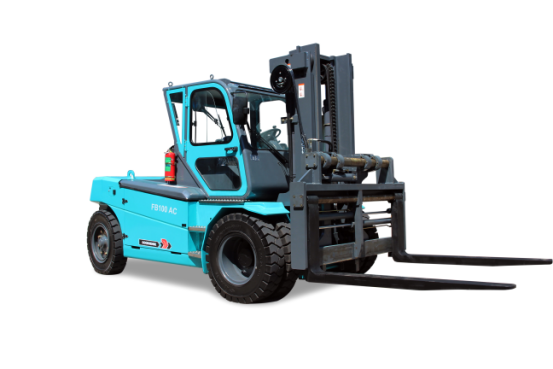 12.0 Ton Electric Forklift Battery Operated Electric Forklift Truck , Industrial 12 Ton / 10 Ton Electric Forklift