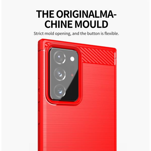 Luxury Shockproof Phone Cases Carbon Fiber TPU Back Cover Anti Slip