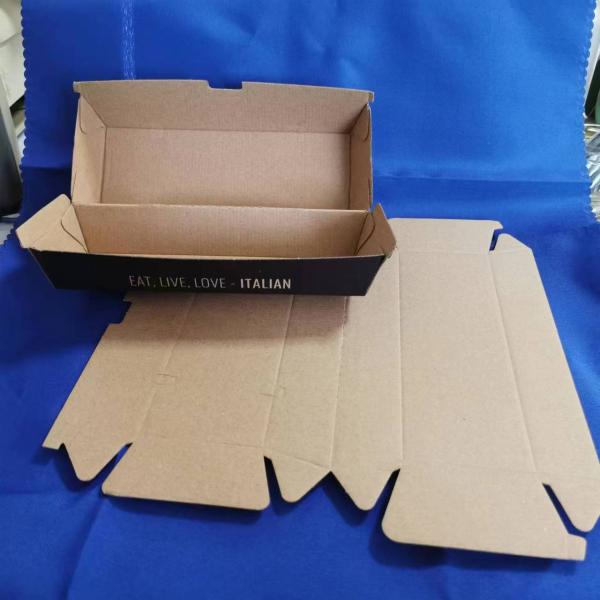 Hamburger,snack and food corrugate packaging box with customsized design with cheaper price