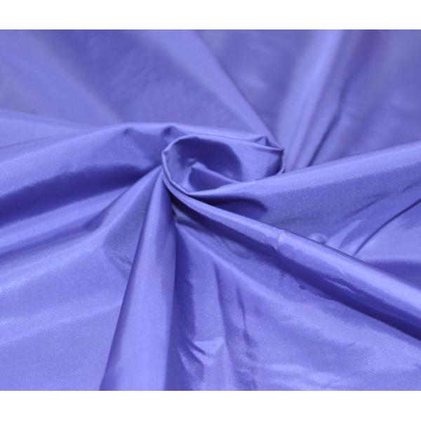 Garment Gold Taffeta Fabric , 100% Polyester PU / PA Coated Polyester Taffeta