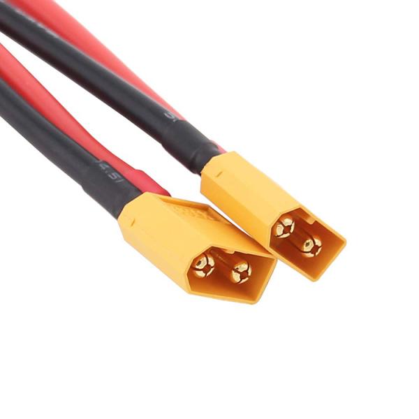 14AWG XT60 Male Plug to 4mm Banana Connector Cable for RC Lipo Battery Charge FPV Drone