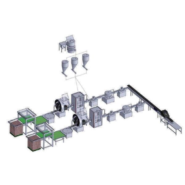Linear Automatic Powder Packing Machine Auger Filling Capping Machine