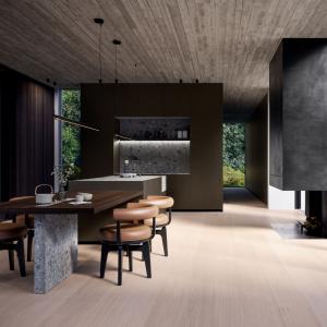 Modern Design Multi Apartment Composite Acrylic Island Kitchen Melamine Cabinet