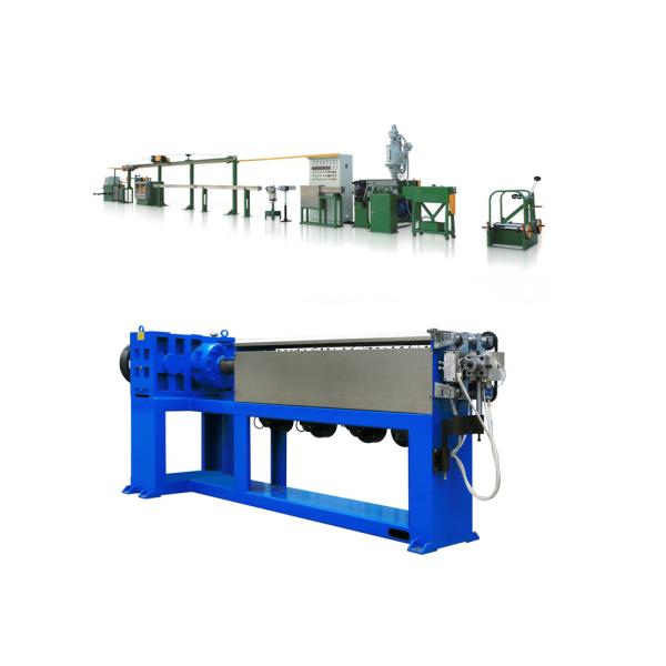 High Speed Pvc Cable Extruder Line Wire Extrusion Production