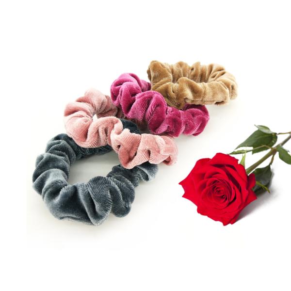 Vintage Other Silk Products 0.03kg 6cm Large Velvet Scrunchies