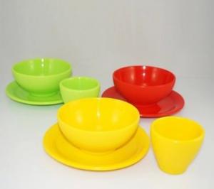 Quality Customizable Food Grade Silicone Cutlery Set Silicone Food Container Frisbee for sale