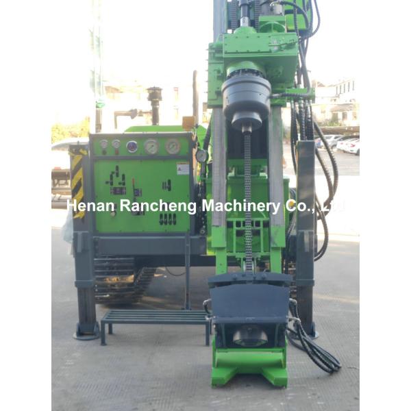 Max Drill Depth 1200m Full Hydraulic Core Drilling Rig With 92KW Diesel Engine