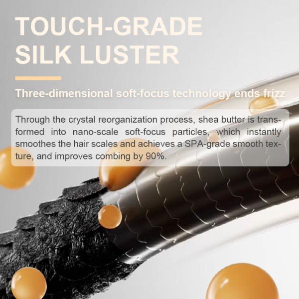 Orange Light Hair Smoothening Mask Keratin Masque For Emergency Hair Smoothening Deep Repair