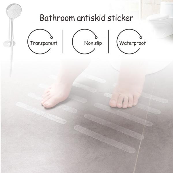 Clear Cartoon Shaped Other Baby Products Non Slip Bathroom Floor Sticker