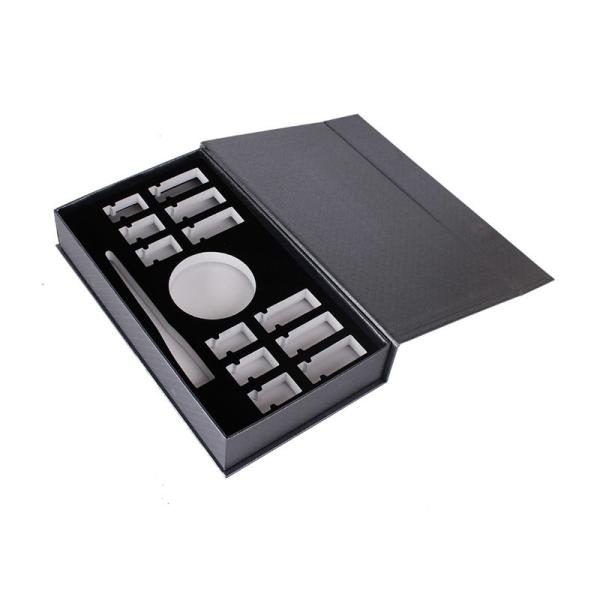 White Rigid CMYK Magnetic Luxury Box Packaging Medical Beauty Skin Care Products