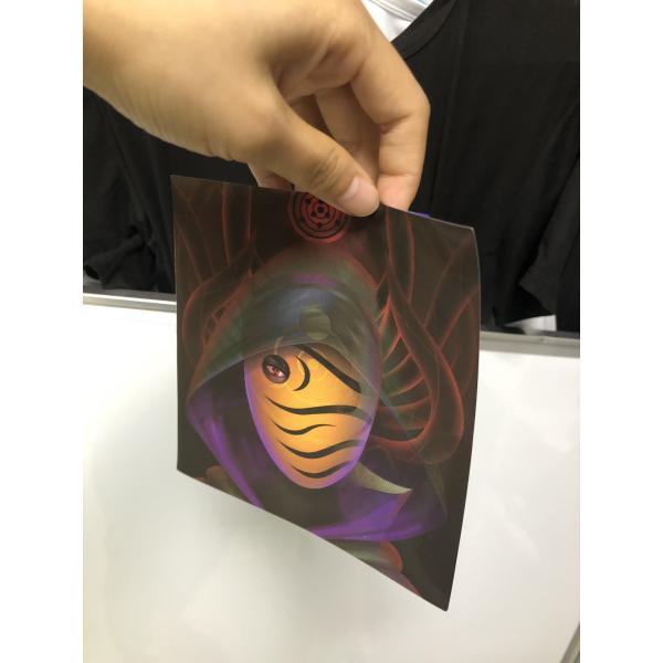 3D 0.4mm TPU Clothes Patch Custom Lenticular Printing