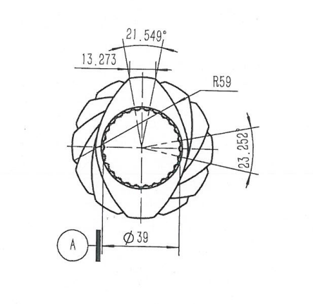 German First-Class Brand Model 92 Stainess Steel 440C Screw Element Twin Screw Extruder Parts 2