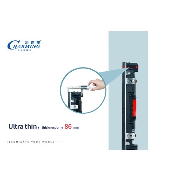 Charming Event Rental LED Display Screen Seamless Anti Collision