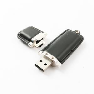 China Customized Colors Leather Flash Drive Memory 30MB USB 3.0 256GB 512GB on sale