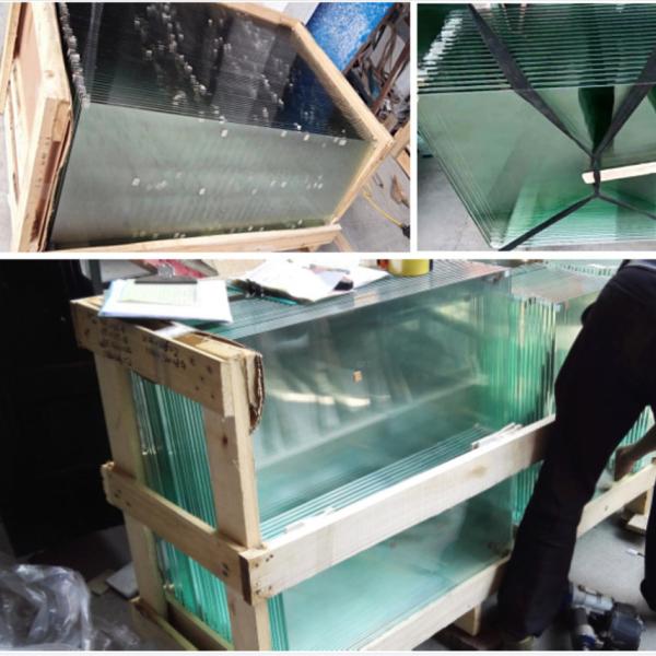 Stainless Steel Curved Tempered Glass Staircase Easy Assemble