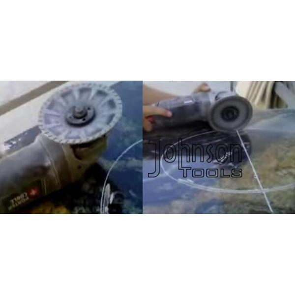 105-125mm Concave Stone Cutting Blade with Fast Cutting and Long Life