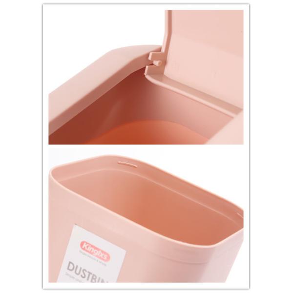 1.5L Desk Plastic Dustbin For Schools Toilet Waste Management