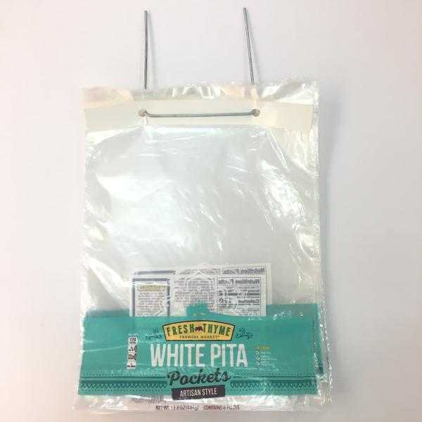 Custom Printed Thick 0.05mm Bread Packaging Bags Clear Plastic LDPE