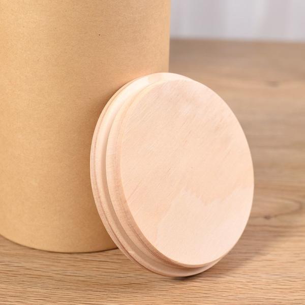 Custom Paper Cans Packaging Round Paper Tube Box For Cookies Food Tea And Chocolate